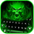 Icon of program: Fire Green Skull Keyboard…