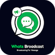 Icono de programa: WhatsBroadCast:BroadCasti…