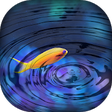 Icono de programa: Ripple effect live wallpa…