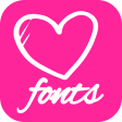 Icon of program: Love Fonts for FlipFont