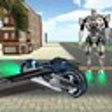 Icono de programa: Flying Robot Bike Transfo…