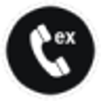 Icono de programa: Dark WP7 for exDialer