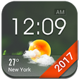 Icono de programa: Home screen clock and wea…