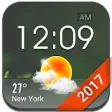 Icon of program: Home screen clock and wea…