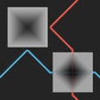 Icon of program: Lazers Puzzle. Colored ra…