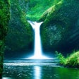Icono de programa: Green Waterfalls Screensa…