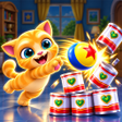 Icono de programa: Cat Hit Ball - Knockdown …