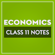 Class 11 Economics Note icon