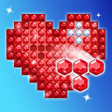 Icono de programa: Sparkle Gem Color Puzzle
