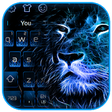 Icono de programa: Blue Flame Lion Keyboard …