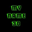 Icon of program: My Name 3D Live Wallpaper