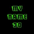 Icon of program: My Name 3D Live Wallpaper