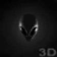 Icon of program: Grey Alien Head Wallpaper