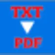 Icon of program: Free TXT to PDF Converter