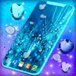 Icon of program: Water Drops Live Wallpape…