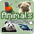 Icono de programa: Animals Color by Number -…