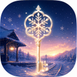 Icon of program: 脱出ゲーム ゆきあかりのかぎ雪の駅 謎解き探索
