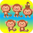Icono de programa: Five Little Monkeys Song