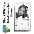 Icon of program: Black&White theme for Tot…