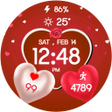 Icon of program: 3D Valentine Hearts Watch…