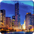 Icon of program: USA Night Live Wallpaper …