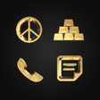 Icon of program: Solid Gold - Icon Pack (F…