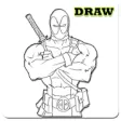 Icon of program: How To Draw Super Hero Ch…
