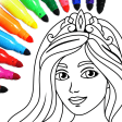 Icon of program: Princess Coloring Game