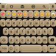 Icono de programa: Glitter Gold Emoji Keyboa…