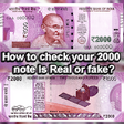 Icon of program: How To Check New 2000 Not…