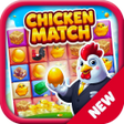 Icon of program: Chicken Match - Match 3 G…