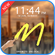 Icon of program: Letter Lock Screen - gest…