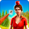 Icon of program: Apple Shooter Girl  3d Ar…