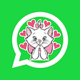 Icono de programa: Cat stickers for whatsapp
