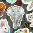 Icon of program: Sticker Explorer: Animal …