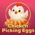 Chicken Picking Eggs icon