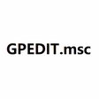 Icon of program: GPEDIT.msc