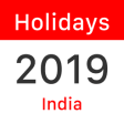 Icon of program: India Bank Holidays 2019