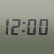 Icon of program: PsPsClock "LCD" - Music A…