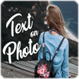 Icon of program: Write text on photo - Add…