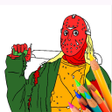 Icon of program: Serial Killer Coloring Bo…