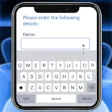 Icon of program: Keyboard for iPhone 12 - …