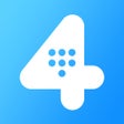 Icono de programa: Ring4 - Phone Number, Tex…