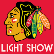 Icon of program: Blackhawks Light Show