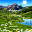 Icon of program: Summer Landscape Wallpape…