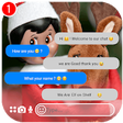Icono de programa: fake call and chat with E…