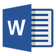 Icon of program: Microsoft Word 2013