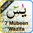 Icono de programa: Surah Yaseen 7 mubeen waz…