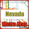 Icon of program: Nevada USA Metro Map Offl…