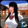 Icono de programa: High School Girl Life Sim…